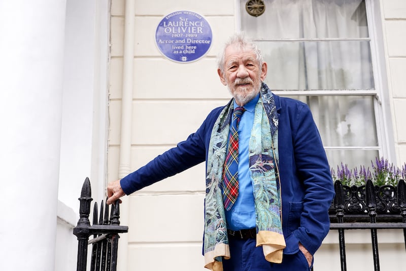 Sir Ian McKellen described Sir Laurence Olivier as ‘unique and legendary’