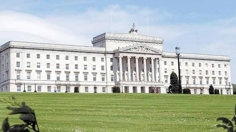 The petition calling for no change to the abortion law was handed in to Stormont today