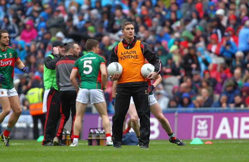 Tony McEntee's first involvement in Connacht football was with Mayo
