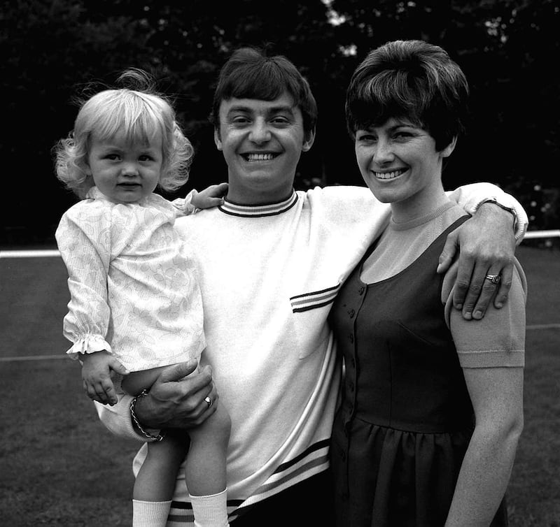 Gerry Marsden and family
