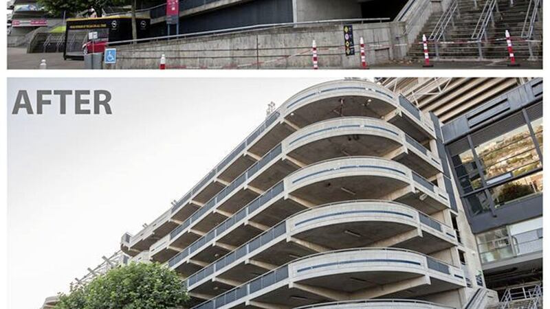 Croke Park &#39;before&#39; and &#39;after&#39; pictures 