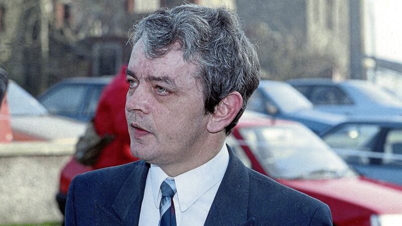 Former SDLP councillor Vincent Currie pictured in 1992