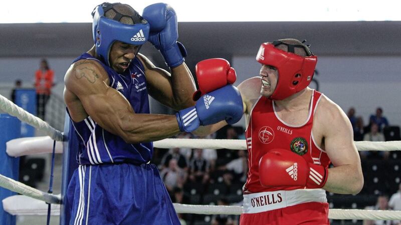Cathal McMonagle lost out to Anthony Joshua in the last 16 of the European Championships back in 2011. A year later Joshua claimed Olympic gold in 2012, setting him on the road to superstardom. Picture by INPHO 