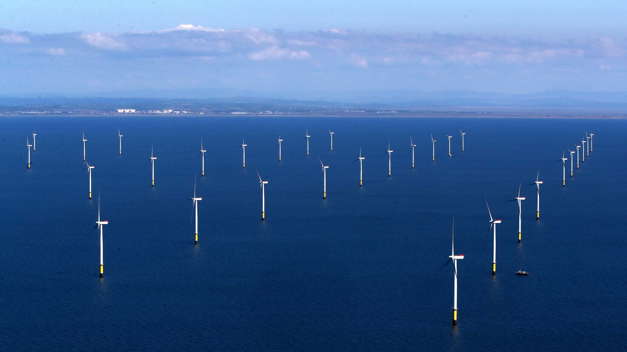 The Dogger Bank wind farm – the largest of its kind in the sea 
