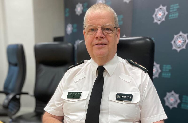 PSNI chief constable Simon Byrne interview