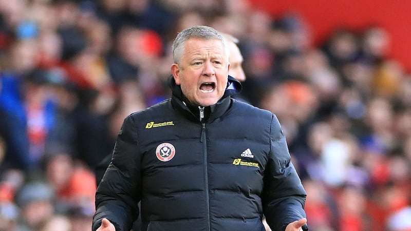 Sheffield United manager Chris Wilder still hopes to get the Premier League season completed.