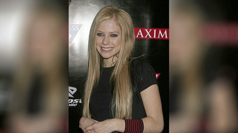 Avril Lavigne looking as though butter - or malware - wouldn&#39;t melt 