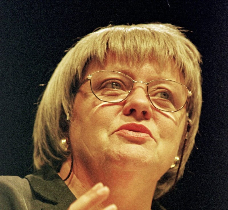 The then Northern Ireland Secretary Mo Mowlam. Picture by David Cheskin/PA 