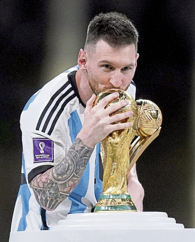 Argentina&#39;s Lionel Messi a world champion at last 