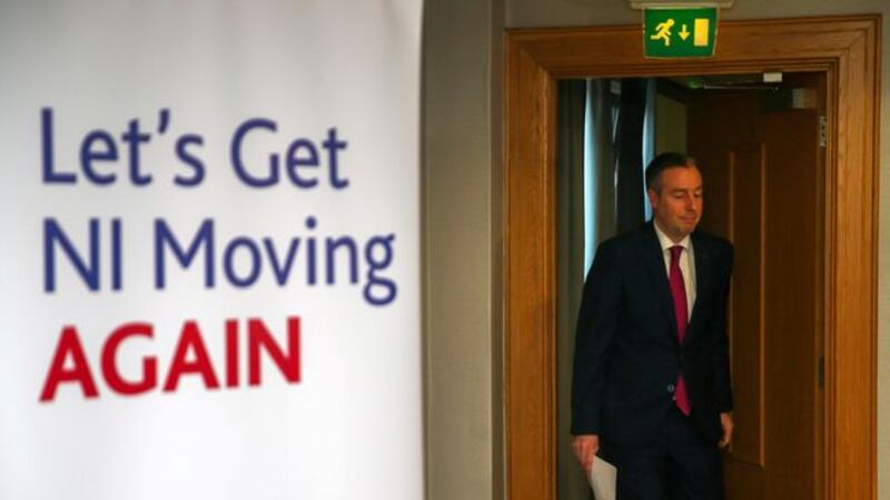 The DUP's latest approach to getting 'NI moving' has been to move itself out of the first minister's office. Picture by Mal McCann.