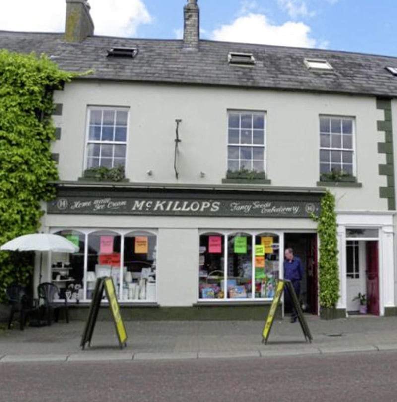 &nbsp;McKillop's ice cream shop in Carnlough, Co Antrim