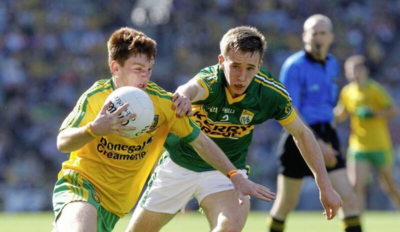Lorcan Connor (left) could have played for Donegal in this year&#39;s McKenna Cup but instead is involved with Ulster University. Picture Colm O&#39;Reilly 
