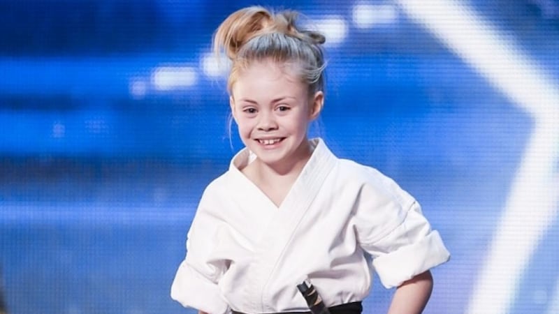 Jesse Jane McParland from Armagh, during the auditions for Britain&#39;s Got Talent 