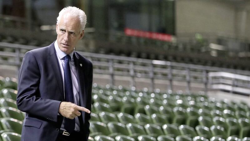 New Republic of Ireland manager Mick McCarthy has the task of securing progress to Euro 2020. 
