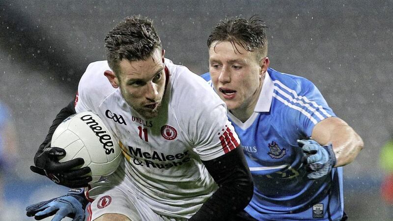 Niall Sludden was sensational in Tyrone&#39;s draw against Dublin earlier this year, and could be a key man tomorrow 