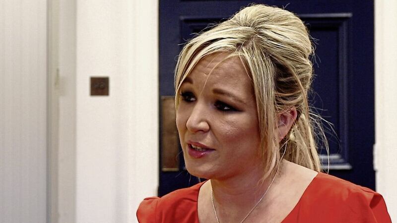 Michelle O'Neill said she hoped the money could be secured despite the current crisis at Stormont. Picture by Ben Tucker