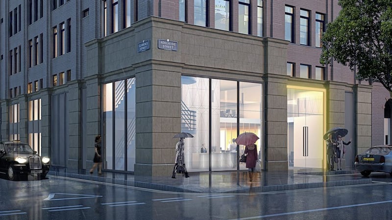 How the exterior of 20 Adelaide Street will look 
