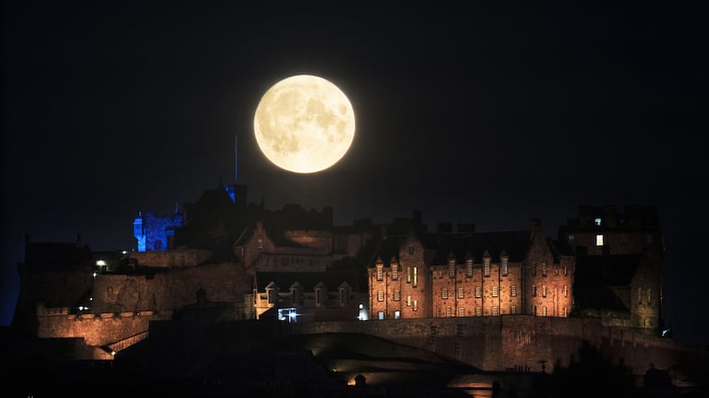 August’s full moon is known as the sturgeon moon (Jane Barlow/PA)