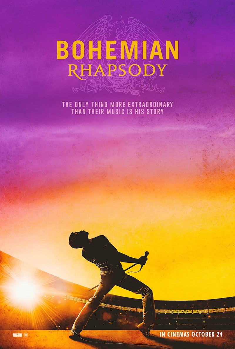 The official poster for Freddie Mercury biopic Bohemian Rhapsody. ( 