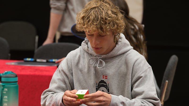 George Scholey hopes to achieve his third Rubik’s Cube Guinness World Record