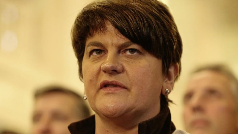 Arlene Foster&#39;s performance was rated least effective. Picture by Niall Carson/PA Wire 