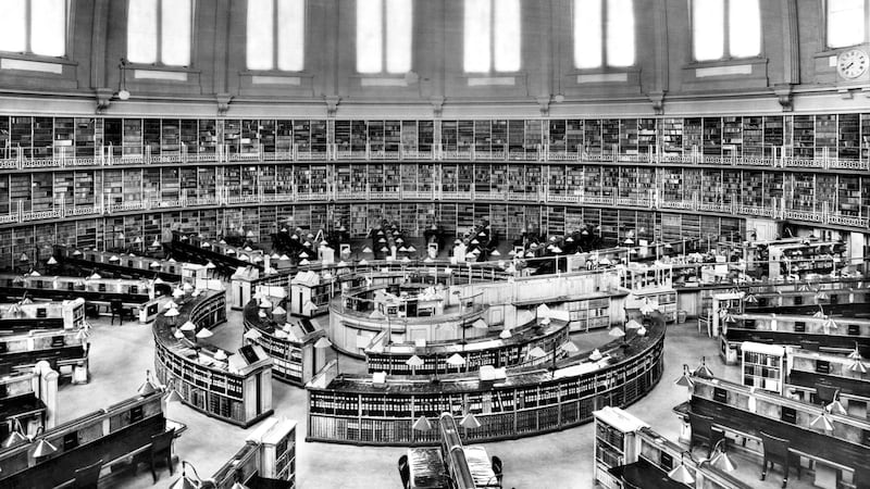 The Reading Room in 1957 (PA)