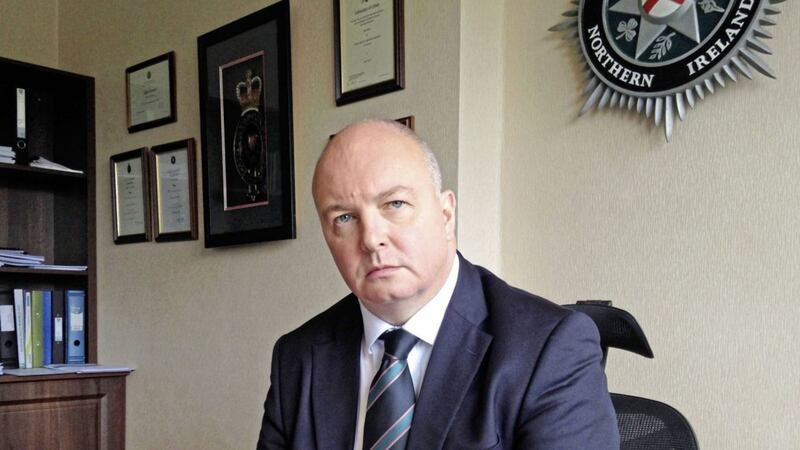 Police Federation Northern Ireland chairman Mark Lindsay. 