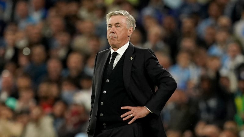Carlo Ancelotti is nervous ahead of Real Madrid’s clash with Manchester City
