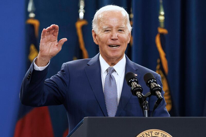 President Joe Biden (Ben McKeown/AP)