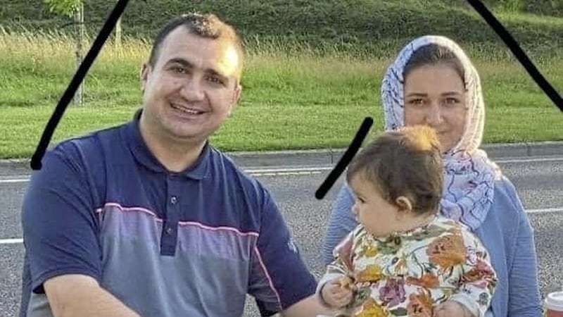 Karzan Sabah, his wife Shahen Qasm and their eight-month-old daughter Lena were all killed in the crash in Co Galway 