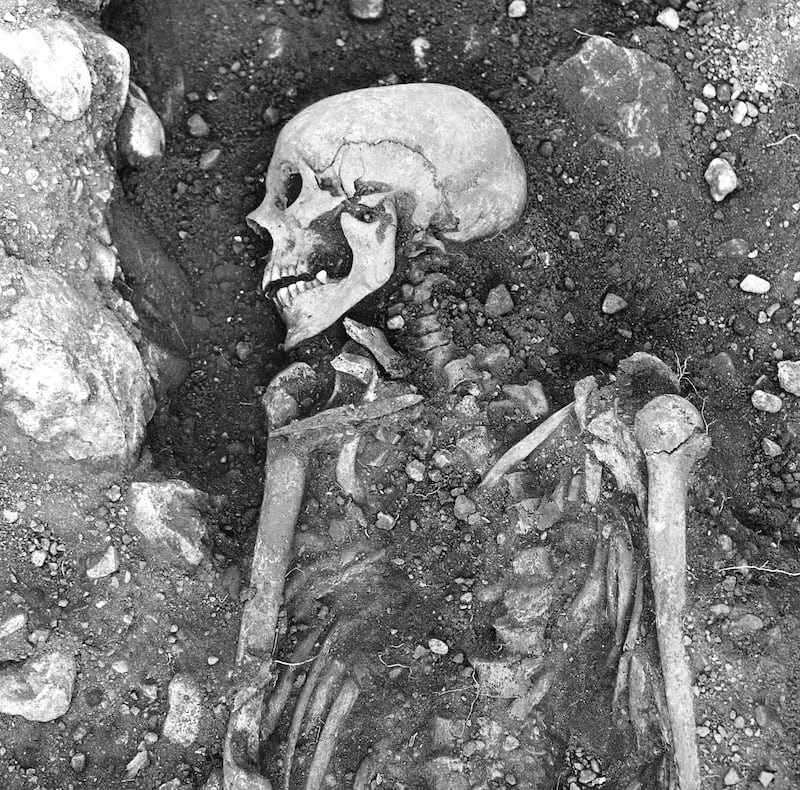 A 1.200-year-old smallpox-infected Viking skeleton found in Oland, Sweden