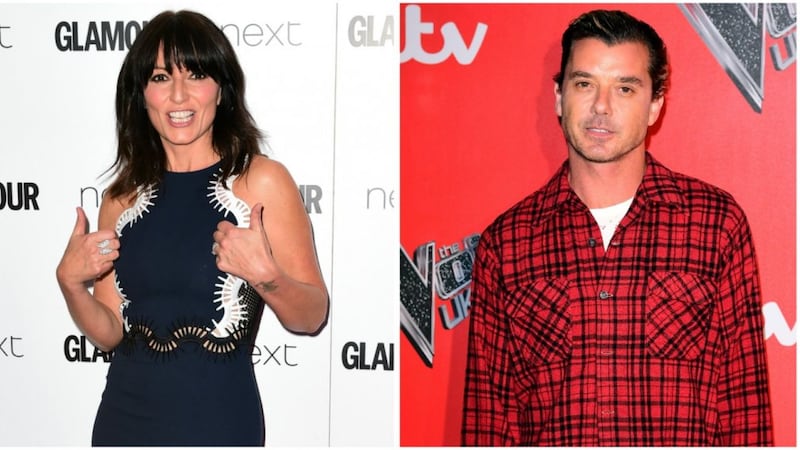 Why did Davina McCall get all of a fluster when talking about Bush with Gavin Rossdale?