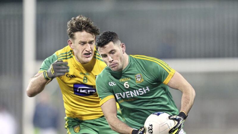 Donal Keogan has been a star performer at the heart of Meath&#39;s defence. Picture by Margaret McLaughlin 