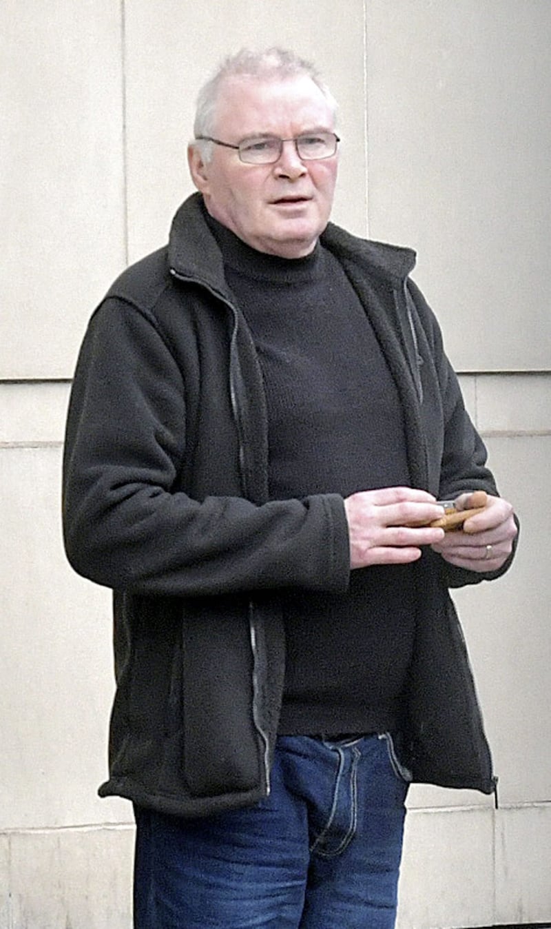 Terence Marks at Belfast Crown Court today&nbsp;
