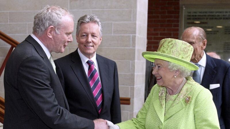 In shaking hands with Martin McGuinness, Queen Elizabeth demonstrated that respecting others did not diminish her. 