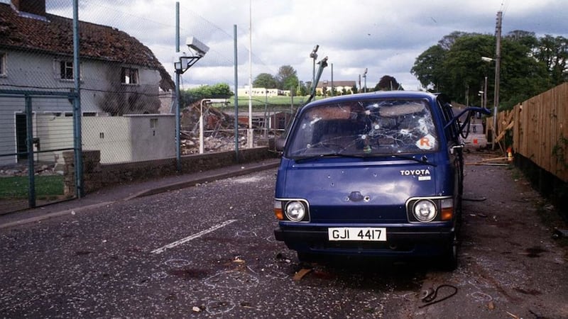 Eight IRA men and a civilian were killed at Loughgall in 1987 