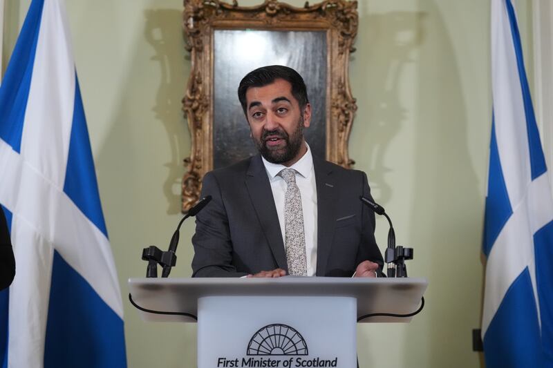 Humza Yousaf announced on Monday that he is stepping down as First Minister