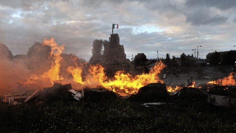 Last year there was a reduction in the number of groups signed up to the Belfast city council bonfire scheme. 