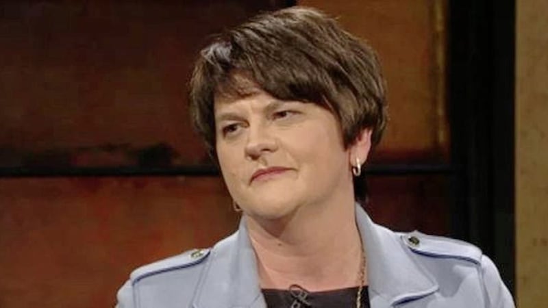 Arlene Foster appeared on RT&Eacute;&#39;s Late Late Show. Picture from RT&Eacute; 
