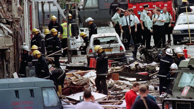 A book on the Omagh bomb written by Sir Hugh Orde and Sir Desmond Rea is to be launched tonight. Picture by Paul McErlane/PA 