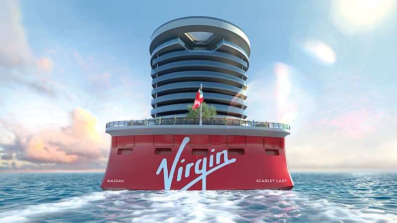 Sir Richard says it has been his dream for 40 years to launch his own cruise firm, Virgin Voyages.