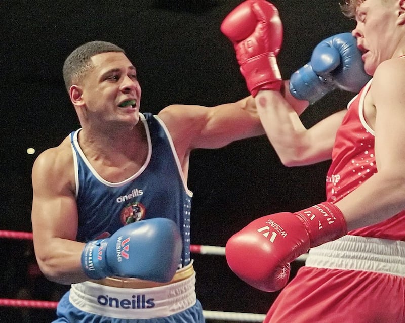 Caoimhin Hynes beat Brian Kennedy in Irish Elite Championship final at 81kg back in January 