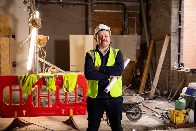 The Foundry's general manager, Jim Crawford-Smyth, pictured inside the Hill Street venue, where work has started on a new 20-bed boutique hotel.