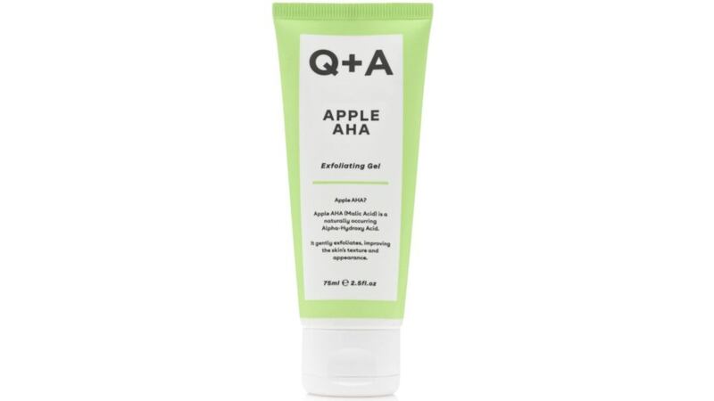 Apple AHA Exfoliating Gel, &pound;8.50, available from Q+A 
