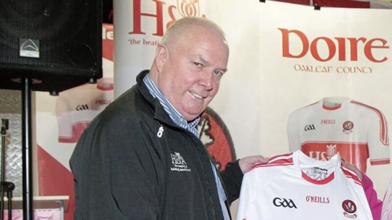 Hugh McWilliams died yesterday. Picture from Derry GAA 