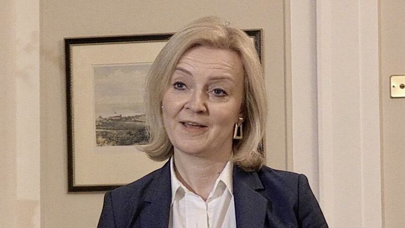 British Foreign Secretary Liz Truss 