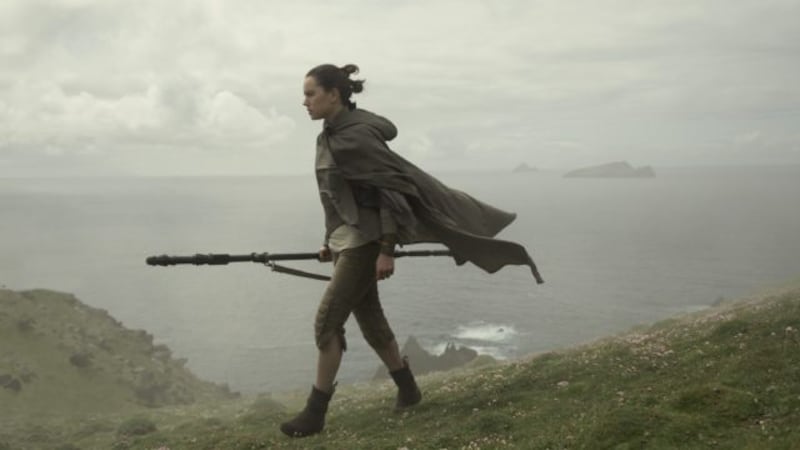 Rey (Daisy Ridley) in The Last Jedi