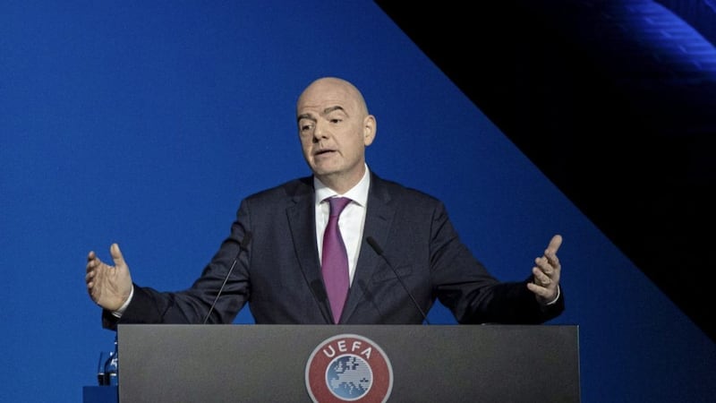 FIFA President Gianni Infantino has said soccer will only return when it is &#39;100 per cent safe&#39; to do so. 