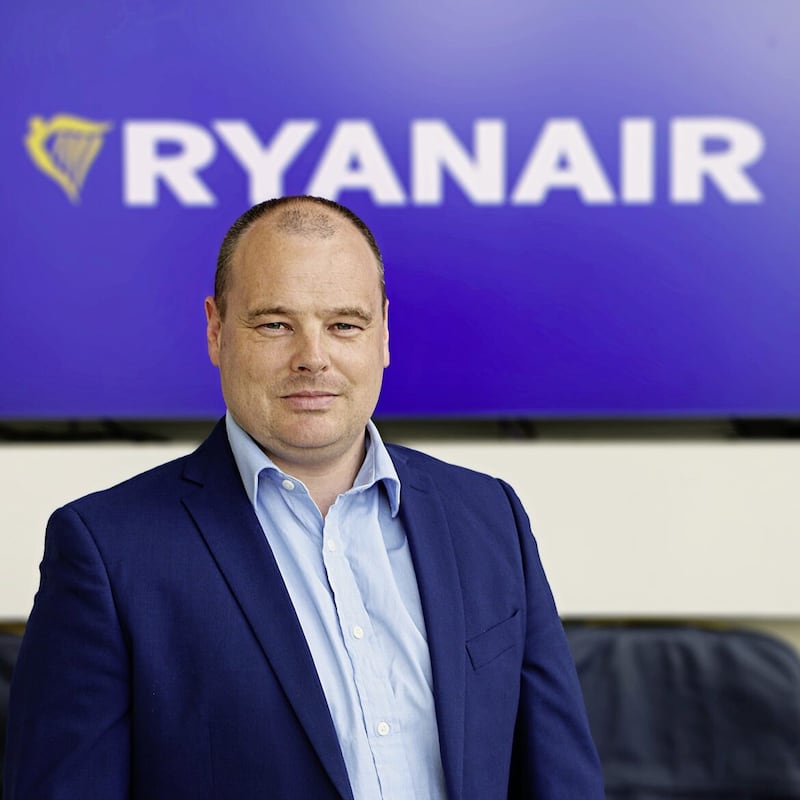 Ryanair&rsquo;s director of digital and marketing, Dara Brady. 