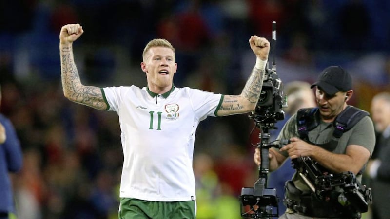 James McClean has been in the WBA bench a little longer than he would have liked this season 